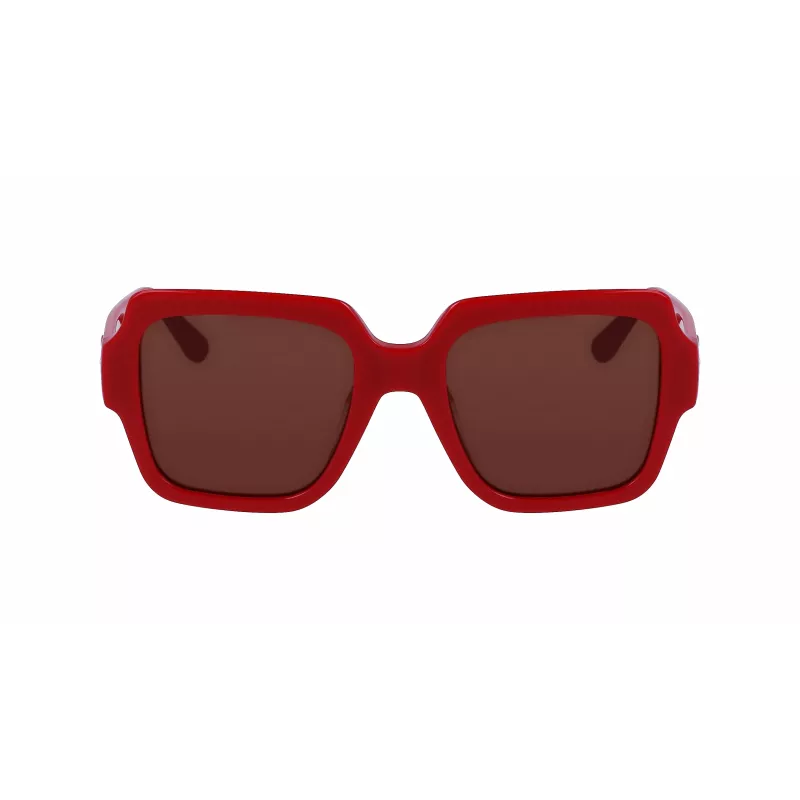KARL LAGERFELD KL6104SR-600 Gafas de sol mujer Cat Eye Shiny Red Grey Gradient 53mm