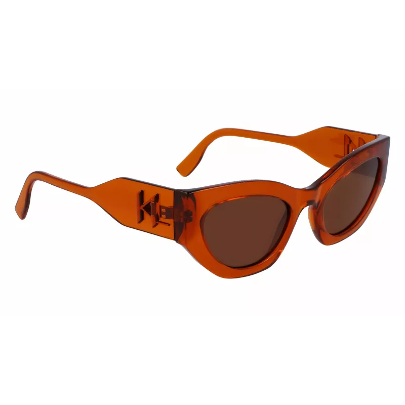 KARL LAGERFELD KL6122S522221 Gafas de sol mujer montura de acetato Havana lentes marrones 52mm