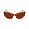 KARL LAGERFELD KL6122S522221 Gafas de sol mujer montura de acetato Havana lentes marrones 52mm