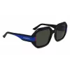 KARL LAGERFELD KL6124S-001 Gafas de sol ojo de gato para mujer negro/gris 53 mm