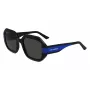 KARL LAGERFELD KL6124S-001 Gafas de sol ojo de gato para mujer negro/gris 53 mm