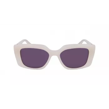 KARL LAGERFELD KL6125S-280 Gafas de sol mujer Havana carey Montura de acetato Lentes marrones degradadas 52mm
