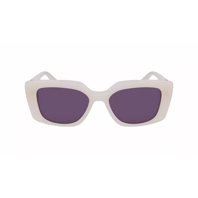 KARL LAGERFELD KL6125S-280 Gafas de sol mujer Havana carey Montura de acetato Lentes marrones degradadas 52mm