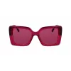 KARL LAGERFELD KL6126S522054 Gafas de sol para mujer cuadradas de acetato Havana Brown Gradient 52mm