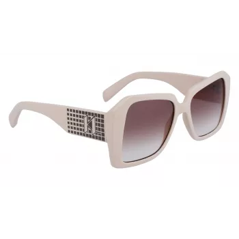 Gafas de sol rectangulares KARL LAGERFELD KL6140S531710 mujer negro/gris 53 mm