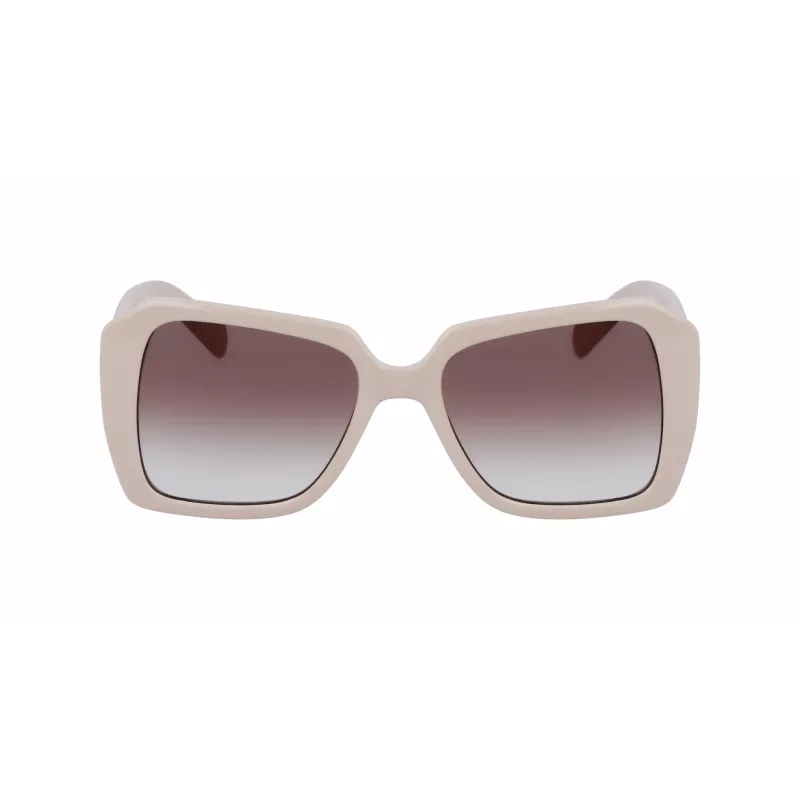 Gafas de sol rectangulares KARL LAGERFELD KL6140S531710 mujer negro/gris 53 mm