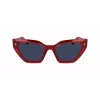 KARL LAGERFELD KL6145S-600 Gafas de sol de mujer Cat Eye habana marrón degradado 54mm