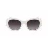 KARL LAGERFELD KL6146S-105 Gafas de sol mujer Havana acetato montura cuadrada lentes marrones degradadas 54mm