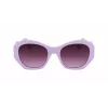 KARL LAGERFELD KL6146S-516 Gafas de sol mujer cuadradas - montura negra, lentes grises degradadas 54/20/140 mm