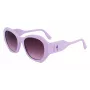 KARL LAGERFELD KL6146S-516 Gafas de sol mujer cuadradas - montura negra, lentes grises degradadas 54/20/140 mm
