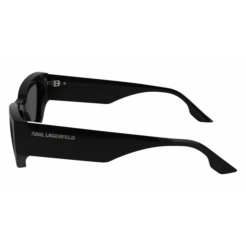 Gafas de sol KARL LAGERFELD KL6160S unisex - Montura negra, lentes grises - 54/17/140 mm