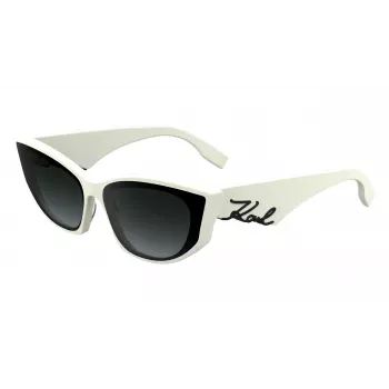 KARL LAGERFELD KL6162S-105 Gafas de sol de mujer Havana acetato marrón degradado 64 mm