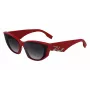 KARL LAGERFELD KL6162S-600 Gafas de sol mujer Butterfly - Montura de acetato roja/burdeos, lentes degradadas marrones, 64/14/140 mm