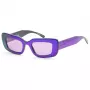 KARL LAGERFELD KL6164S-500 Gafas de sol de mujer cuadradas de acetato - negro/gris 50mm