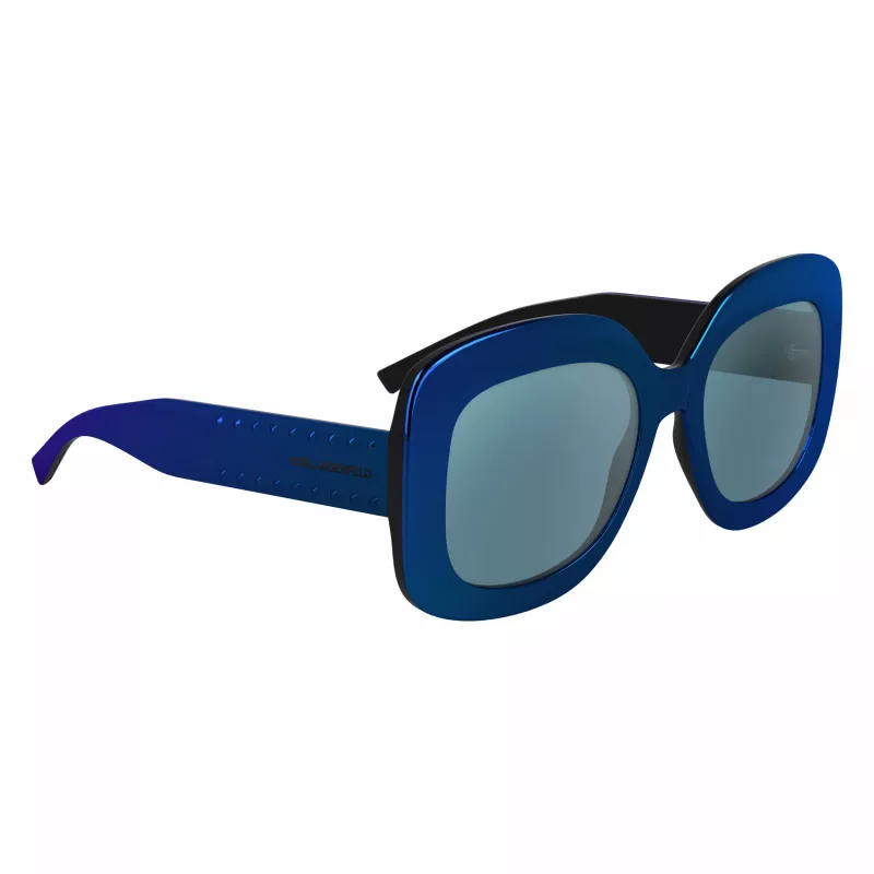 Gafas de sol KARL LAGERFELD KL6165S-400 mujer cuadradas plástico montura completa gris lente degradada 53/19/140 mm