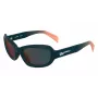 KARL LAGERFELD KLJ6200S Gafas de sol unisex - Montura negra, lentes grises, 57 mm