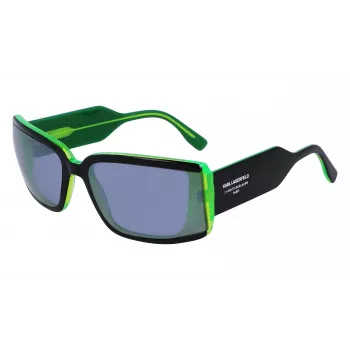 KARL LAGERFELD Gafas de sol unisex KL6106S-11 (lente/puente/varilla) 64/19/135 mm