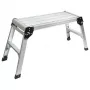 Kastom plataforma de trabajo de aluminio ML-203 - capacidad de carga 150 kg, altura 500 mm, plegable