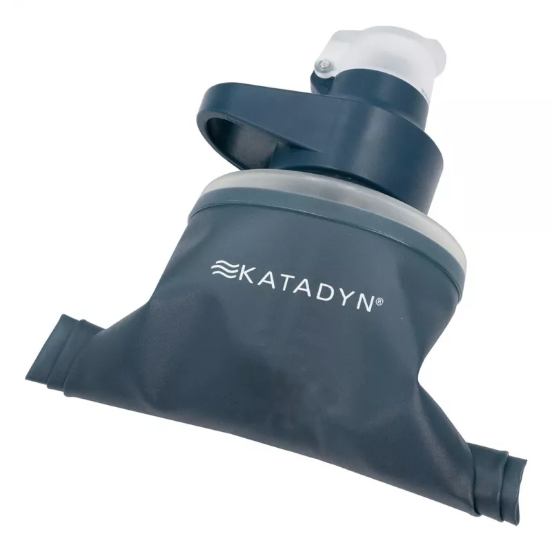 Botella con filtro de agua Katadyn BeFree Filter AC 1.0L Slate Blue