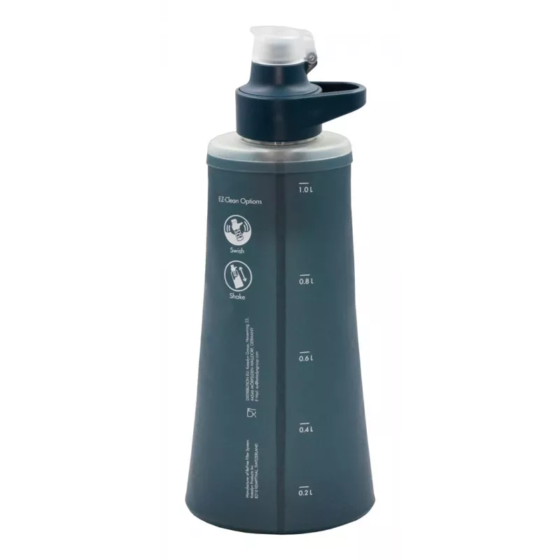 Botella con filtro de agua Katadyn BeFree Filter AC 1.0L Slate Blue
