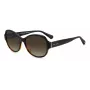 Gafas de sol de mujer Kate Spade Addilynn - montura de acetato negra, lentes grises degradadas - 57/17/145 mm