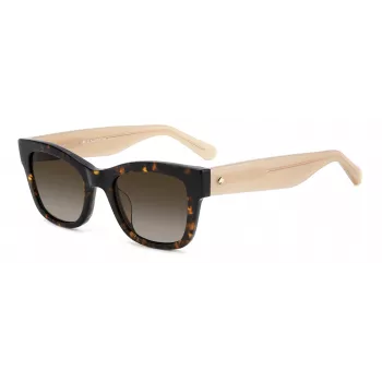 Kate Spade Aimee gafas de sol cuadradas de acetato KSAIMEES086 black/grey 50mm