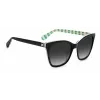 KATE SPADE Gafas de sol de mujer DESIS807F59O, montura de acetato habana, lentes degradadas marrones, 55/17/140 mm