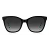 KATE SPADE Gafas de sol de mujer DESIS807F59O, montura de acetato habana, lentes degradadas marrones, 55/17/140 mm
