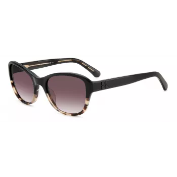 KATE SPADE Golda gafas de sol mujer - montura de acetato angular - lentes marrones degradadas - 56/20/135 mm