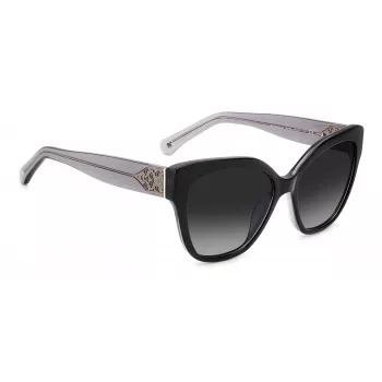 Kate Spade Gafas de sol de mujer Savannah GS807F - Montura de acetato habana oscuro con lentes degradadas marrones 57/17/140 mm