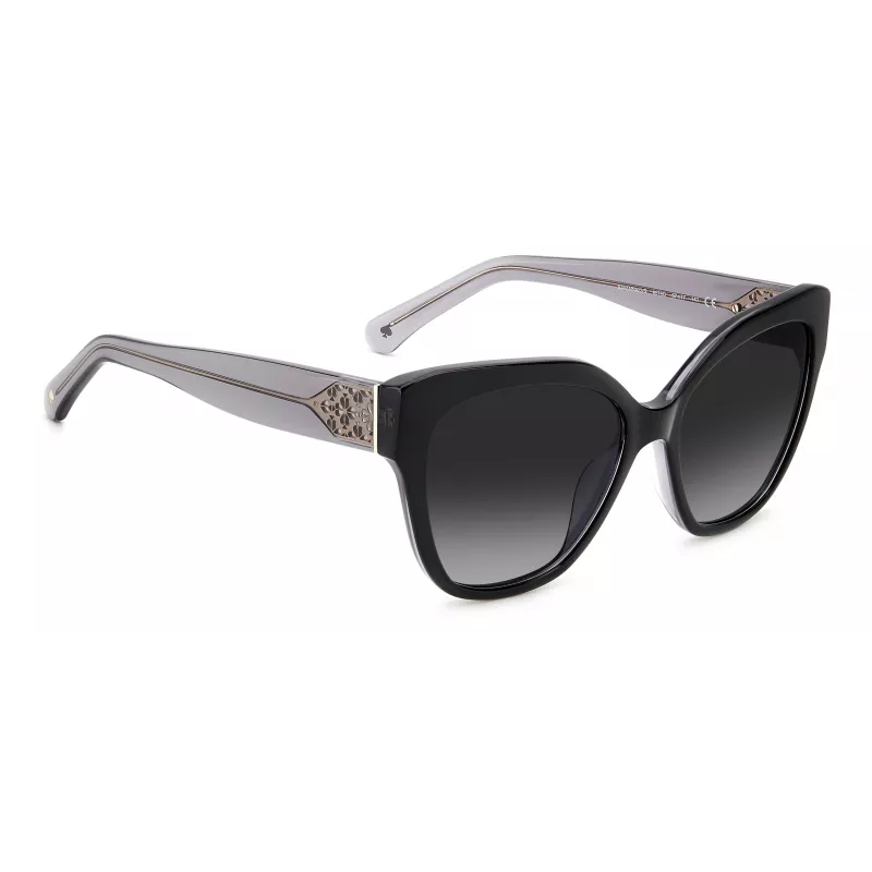 Kate Spade Gafas de sol de mujer Savannah GS807F - Montura de acetato habana oscuro con lentes degradadas marrones 57/17/140 mm