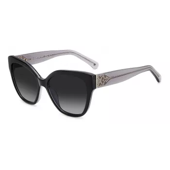 Kate Spade Gafas de sol de mujer Savannah GS807F - Montura de acetato habana oscuro con lentes degradadas marrones 57/17/140 mm