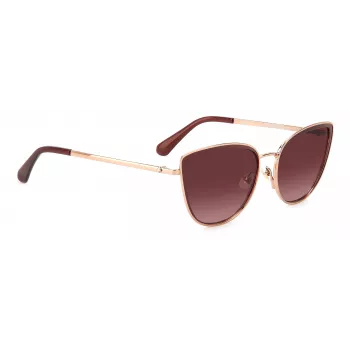 Kate Spade Gafas de sol Staci cat eye habana marrón degradado 56mm