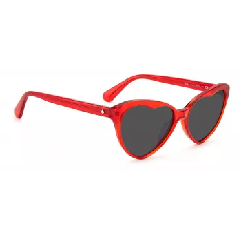 Gafas de sol de mujer Kate Spade Velma VELMASC9AF7IR montura negra lentes grises degradadas 57/17/140 mm