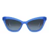 Gafas de sol cuadradas de mujer KATE SPADE Amelie - Montura negra, lentes grises degradadas 54 mm