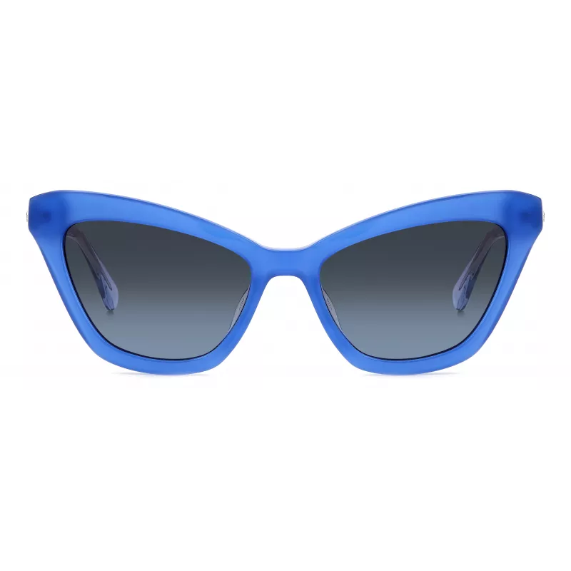 Gafas de sol cuadradas de mujer KATE SPADE Amelie - Montura negra, lentes grises degradadas 54 mm
