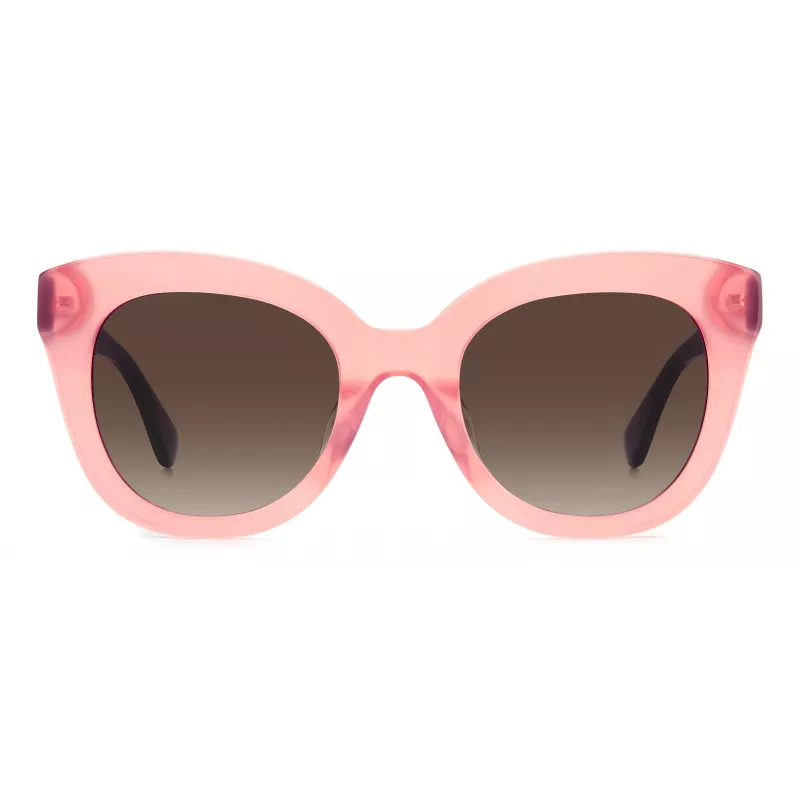 Gafas de sol Cat-Eye de mujer KATE SPADE BELA acetato negro lente gris degradada 50 mm