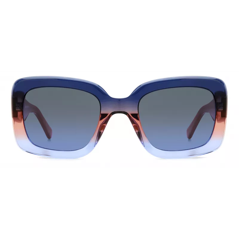 KATE SPADE gafas de sol mujer Bellamy cuadradas de acetato Havana marrón degradado 52 mm