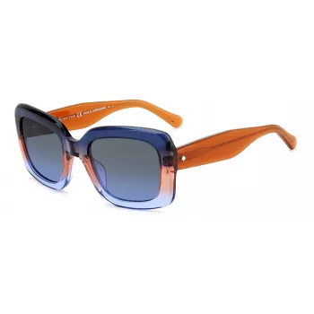 KATE SPADE gafas de sol mujer Bellamy cuadradas de acetato Havana marrón degradado 52 mm