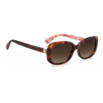 KATE SPADE gafas de sol de mujer Dionna cat eye - montura de acetato negra con lentes gris degradado - 52/17/140 mm