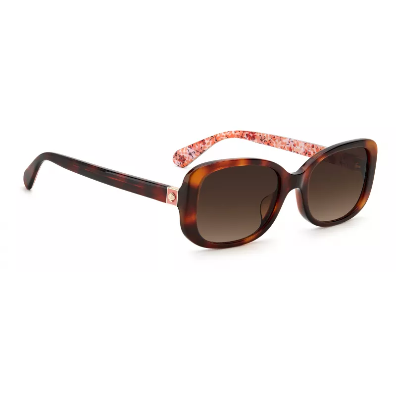 KATE SPADE gafas de sol de mujer Dionna cat eye - montura de acetato negra con lentes gris degradado - 52/17/140 mm