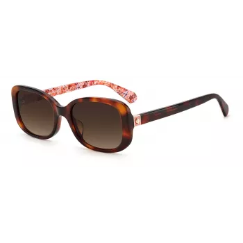 KATE SPADE gafas de sol de mujer Dionna cat eye - montura de acetato negra con lentes gris degradado - 52/17/140 mm