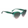 KATE SPADE mujer Elina ojo de gato gafas de sol - montura negra, lentes grises degradadas 53mm