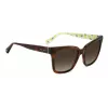 KATE SPADE Gafas de sol para mujer Harlow GS086F5 - Montura de acetato cuadrada 55/17/140 mm