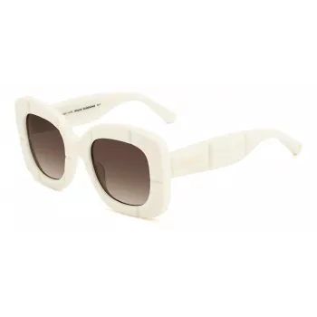Kate Spade Gafas de sol mujer Josey Square cat-eye Havana acetato marrón degradado cristales 50mm