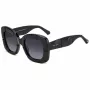 Gafas de sol de mujer KATE SPADE Josey - Montura de acetato negra, lentes grises degradadas, 50 mm