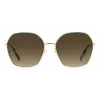 KATE SPADE Gafas de sol para mujer KENNAGSLKSF7H - Montura negra, lentes degradadas grises 57/17/140 mm