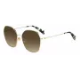KATE SPADE Gafas de sol para mujer KENNAGSLKSF7H - Montura negra, lentes degradadas grises 57/17/140 mm