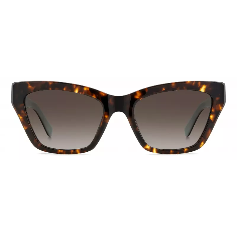 Kate Spade Gafas de sol de mujer FAYGS086F4HA Havana acetato marrón degradado 54mm
