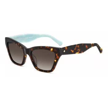 Kate Spade Gafas de sol de mujer FAYGS086F4HA Havana acetato marrón degradado 54mm